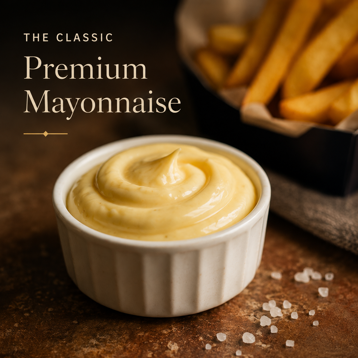 Premium mayonnaise — The classic.