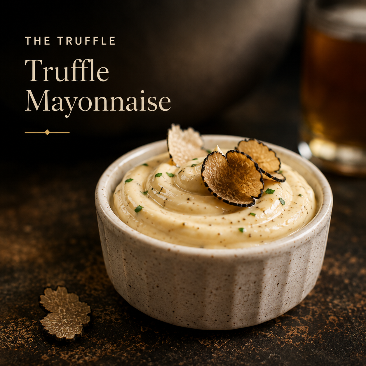 Truffle mayonnaise — The truffle.